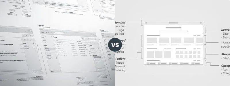 150225 high fidelity vs low fidelity wireframes